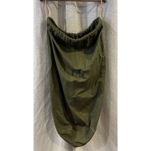 Vintage US Military Barracks Bag Green Large Laundry Bag Sack